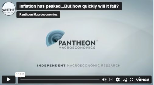 U.S. Webinar May 2022: Inflation Has Peaked....But How Quickly Will It Fall?