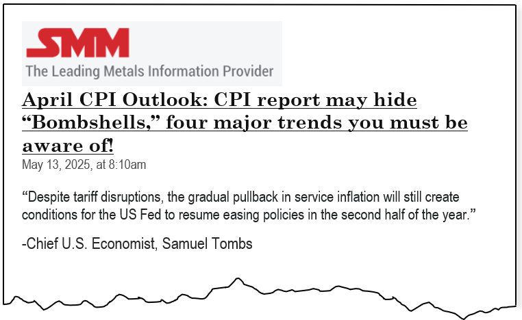 SMM: April CPI Outlook: CPI report may hide "Bombshells," four major trends you must be aware of!