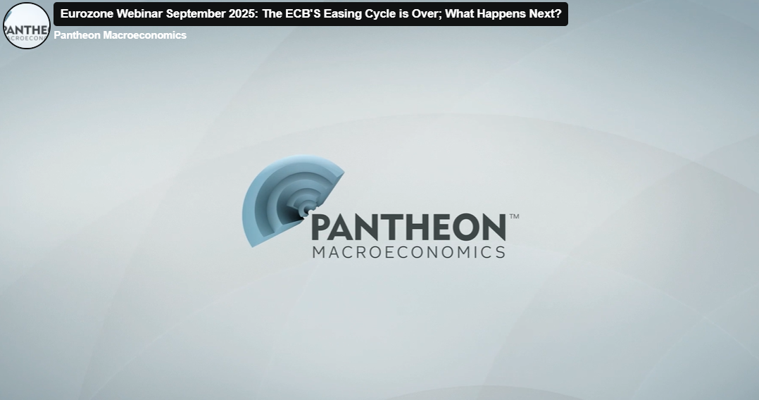 EZ Webinar September 2025: The ECB's Easing Cycle is Over; What Happens Next?