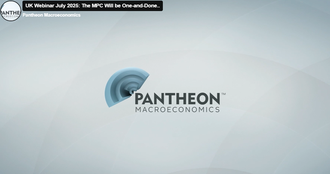 UK Webinar July 2025: The MPC Will be One-and-Done..