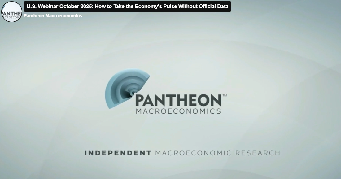 U.S. Webinar October 2025: How to Take the Economy's Pulse Without Official Data